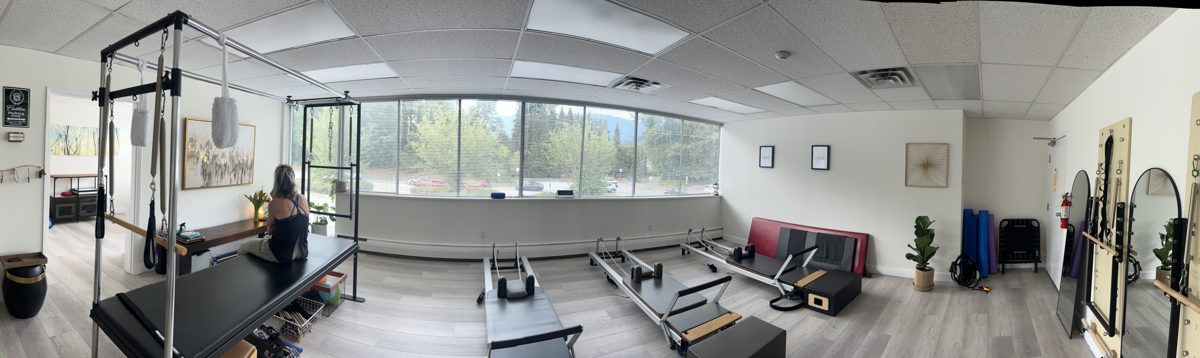 Pilates reformer in the Energy Pilates studio